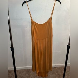 Spaghetti strap open back sundress